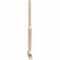 Ekena Millwork Saratoga Smooth Timber Gable Bracket, Douglas Fir, 108"W x 72"H x 3 1/2"D x 3 1/2"F, 16/12 Pitch GBW108X72X0404SAR00SDF - alternate 2